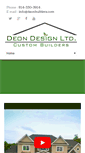 Mobile Screenshot of deonbuilders.com